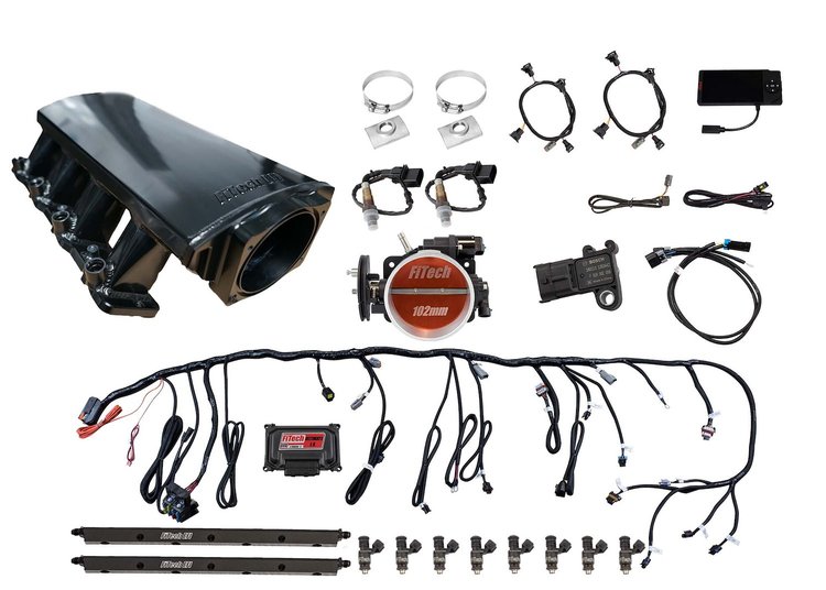 70013 Ultimate LS EFI Induction System LS3/L92 750 HP without Transmission Control
