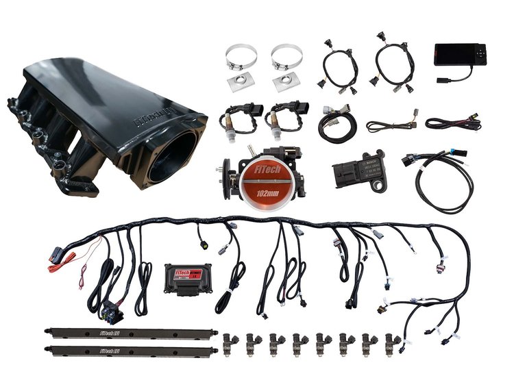 70014 Ultimate LS EFI Induction System LS3/L92 750 HP with Transmission Control