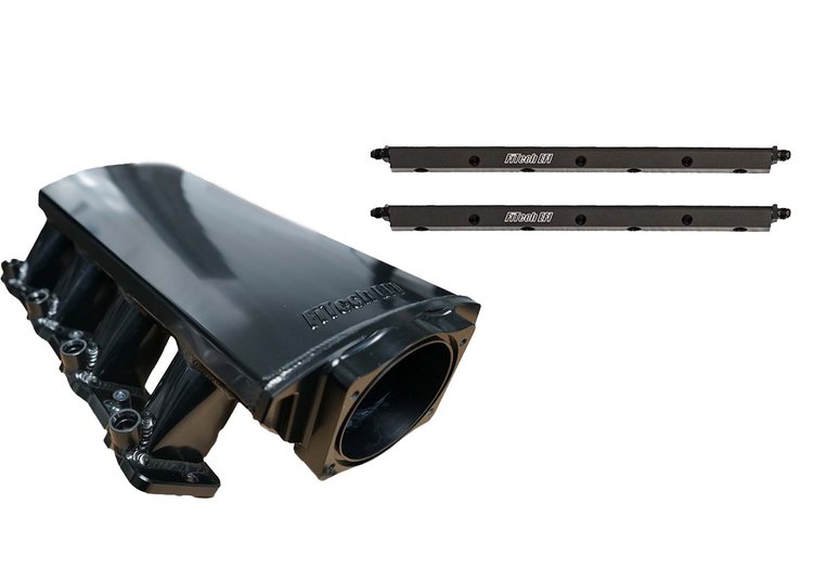 LS3 Short Aluminum Intake with Fuel Rails