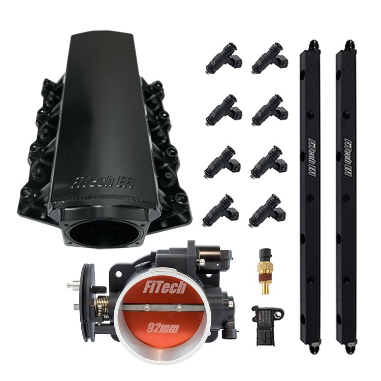 70071 Loaded Intake Manifold LS1 500 HP Aluminum with 92 mm Throttle Body and 36 lbs./hr. Fuel Injectors
