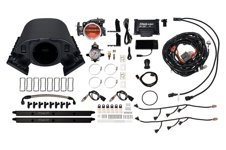 70088 Ultimate Rebel LS 500 HP EFI System With Short Cathedral Intake