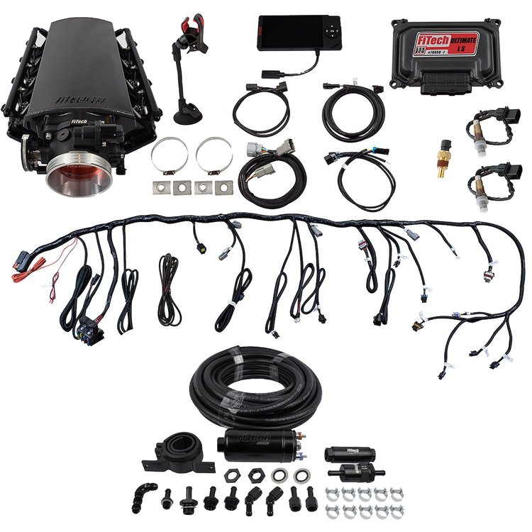 71001 Ultimate LS EFI Induction System Master Kit LS1/LS2/LS6 500 HP with Inline Fuel Pump