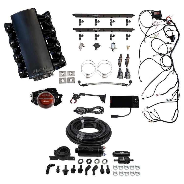 Ultimate LS EFI Induction System LS1/LS2/LS6 750 HP with Inline Fuel Pump