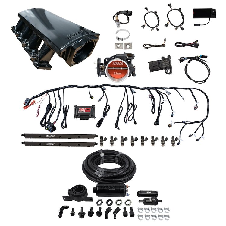 Ultimate LS EFI Induction System LS3/L92 500 HP with Inline Fuel Pump