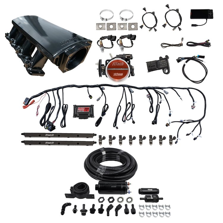 Ultimate LS EFI Induction System LS3/L92 750 HP with Inline Fuel Pump