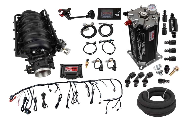 Ultimate LS EFI Fuel Injection System LS Torque Plus Cathedral 600 HP with Fuel Command Center 2.0