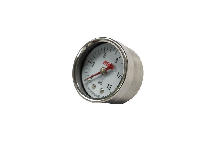 Fuel Pressure Gauge 0-15 psi (Carburetor)