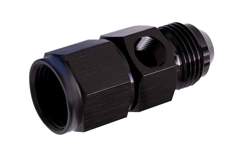 Fuel Fitting -6 AN Male To -6 AN Female Coupler