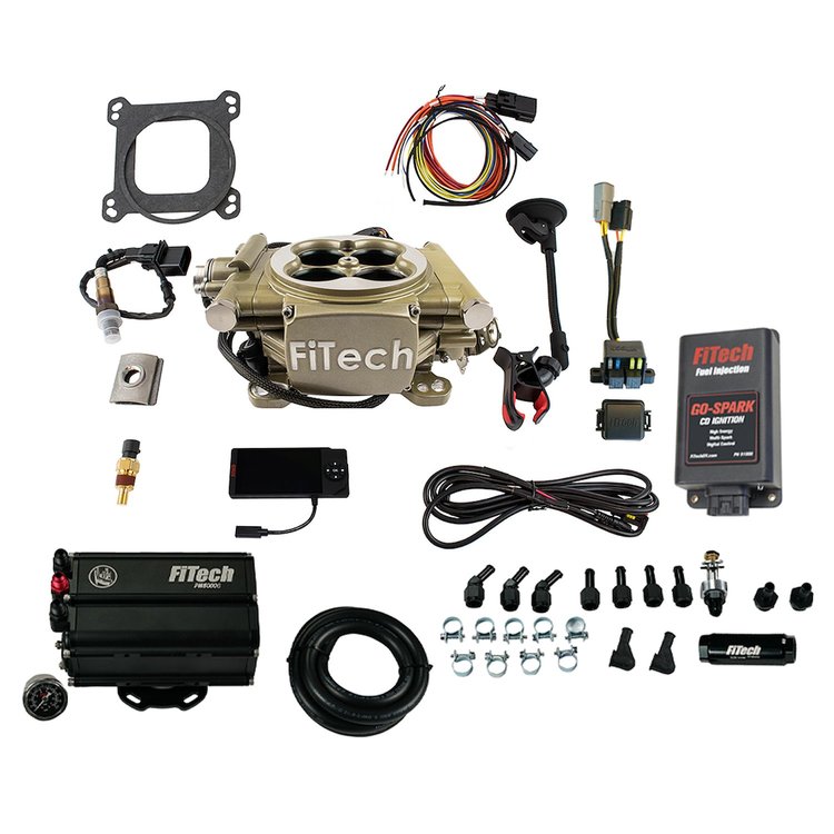 93555 Easy Street 600 HP Classic Gold EFI System With Force Fuel Mini Delivery & Go Spark CDI Box Kit
