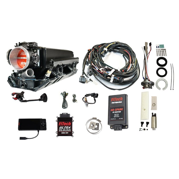 96232 Ultra Ram 800 HP Chevy Big Block Rectangle Port EFI System Master Kit