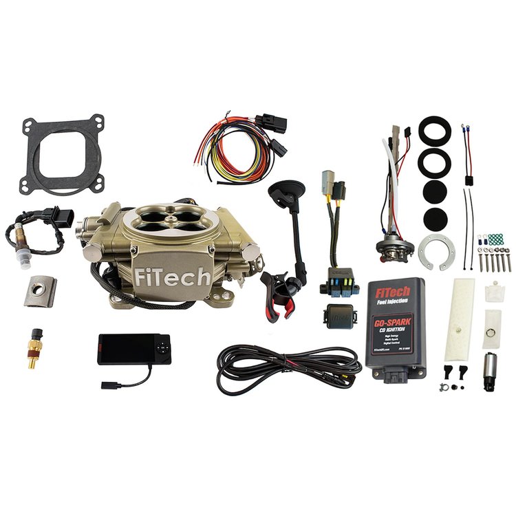 96505 Easy Street 600 HP Gold EFI System With Go Fuel In-Tank Regulated Pump 255 LPH & Go Spark CDI Box Master Kit