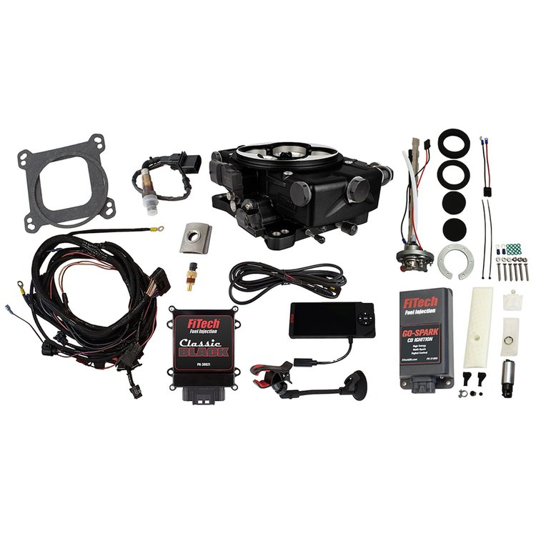 96521 Go EFI Classic Gold 650 HP EFI System With Go Fuel In-Tank Regulated Pump 255 LPH & Go Spark CDI Box Master Kit