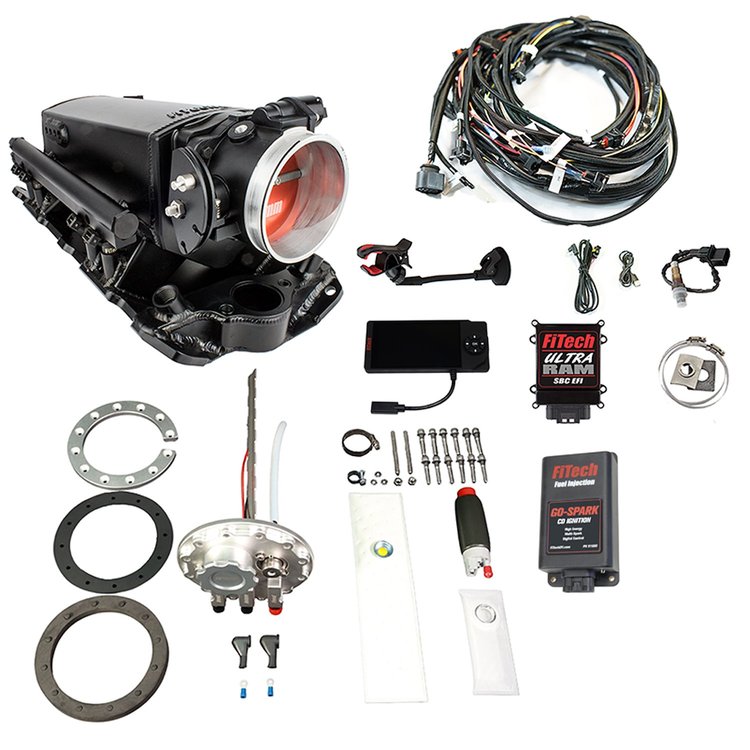 96731 Ultra Ram 650 HP Chevy Small Block EFI System Master Kit