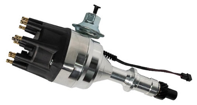 99047 Go Spark Mechanical Advance Distributor w/Vacuum Advance for Pontiac 326-455 ci. Engines