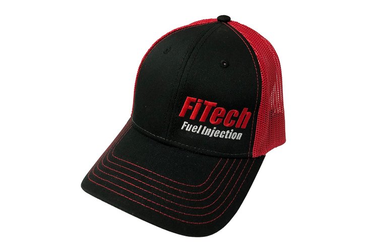 BLK-RED FITECH SB HAT