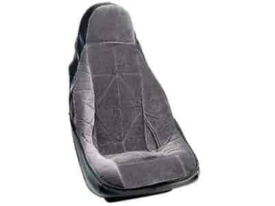 JAZ GREY CLOTH COVER HIGHBACK