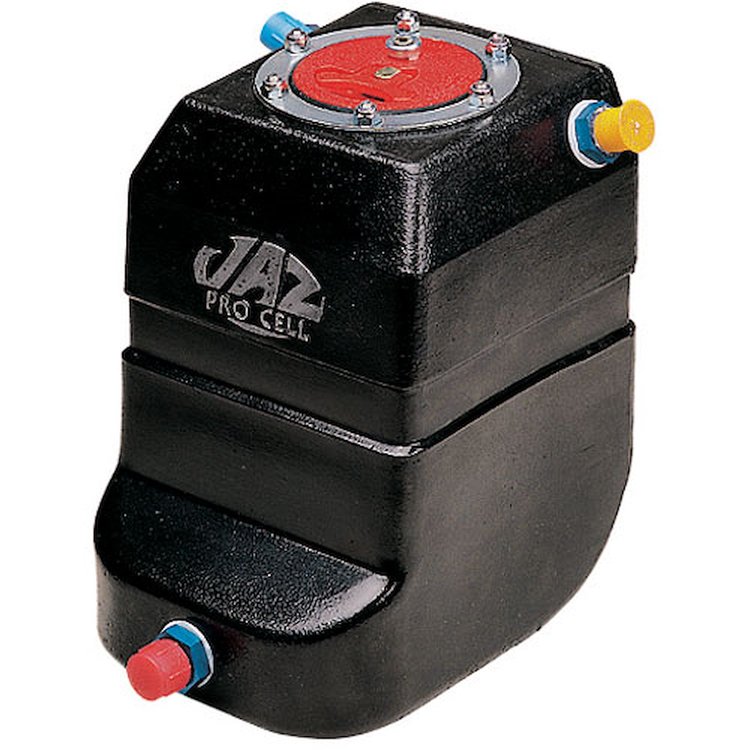 SFI-Certified Drag Race Fuel Cell Pro Stock Vertical 2-Gallon Black with Foam