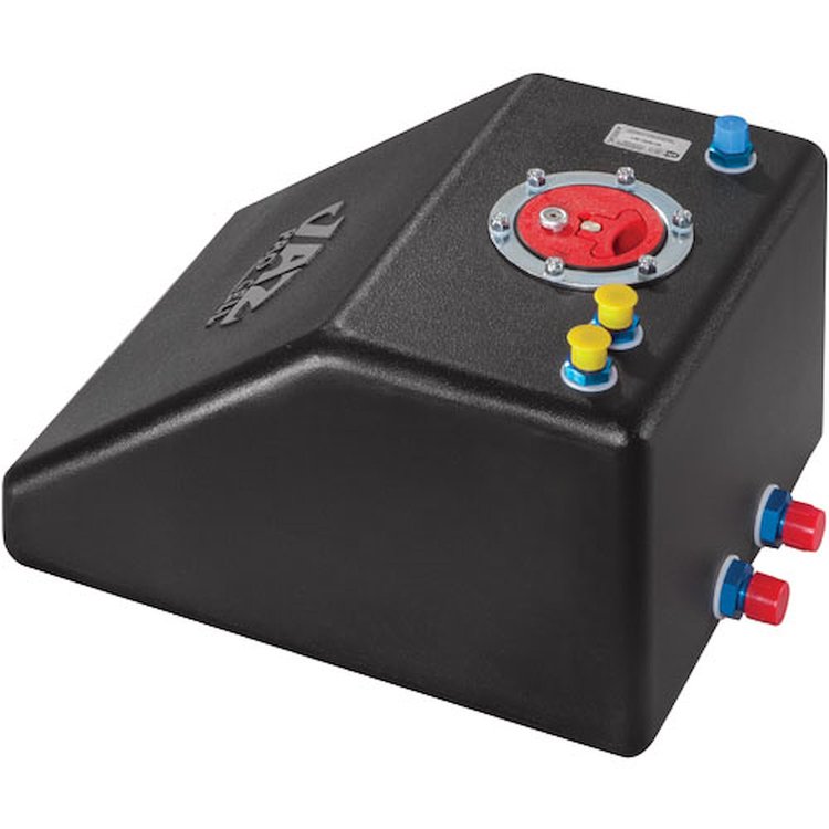 Drag Race Fuel Cell 8-Gallon Pro Modified Vertical Black without Foam