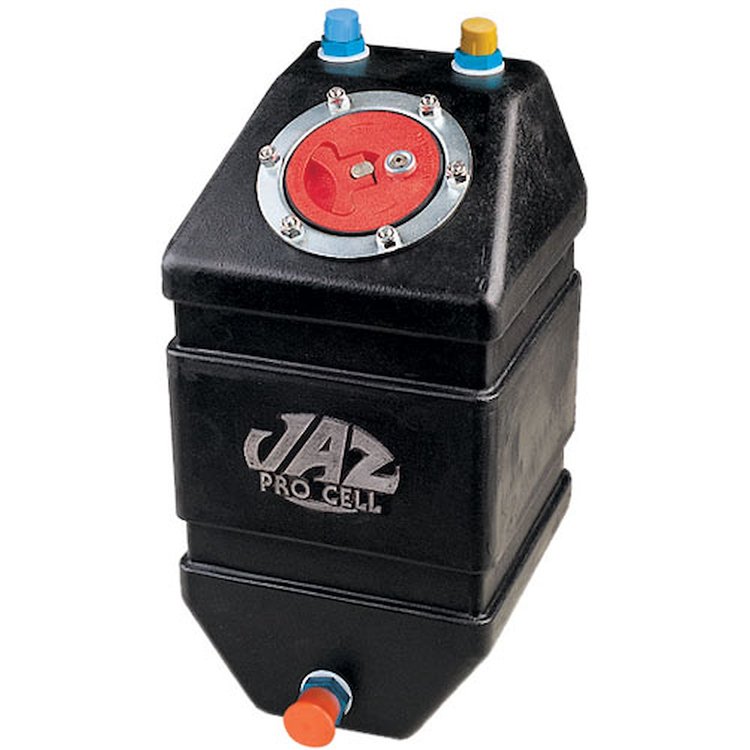 SFI-Certified Drag Race Fuel Cell Pro Stock Vertical 3-Gallon Black with Foam