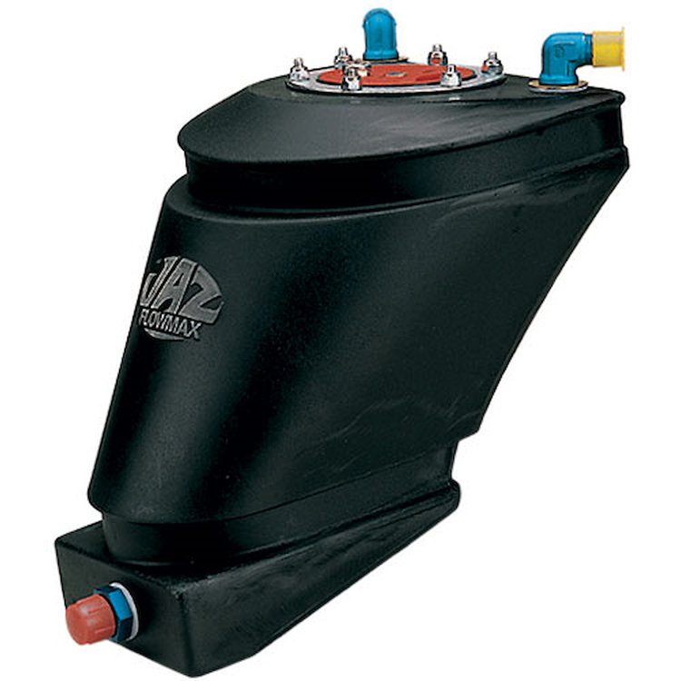 Drag Race Fuel Cell Flow Max Vertical 2-Gallon Black without Foam