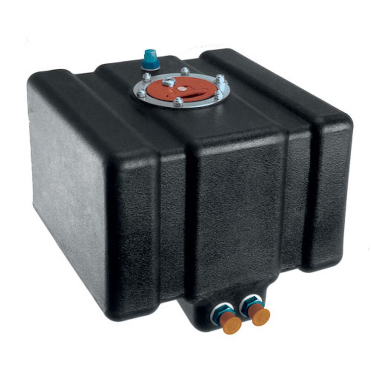 Drag Race Fuel Cell 5-Gallon Horizontal Black with Foam