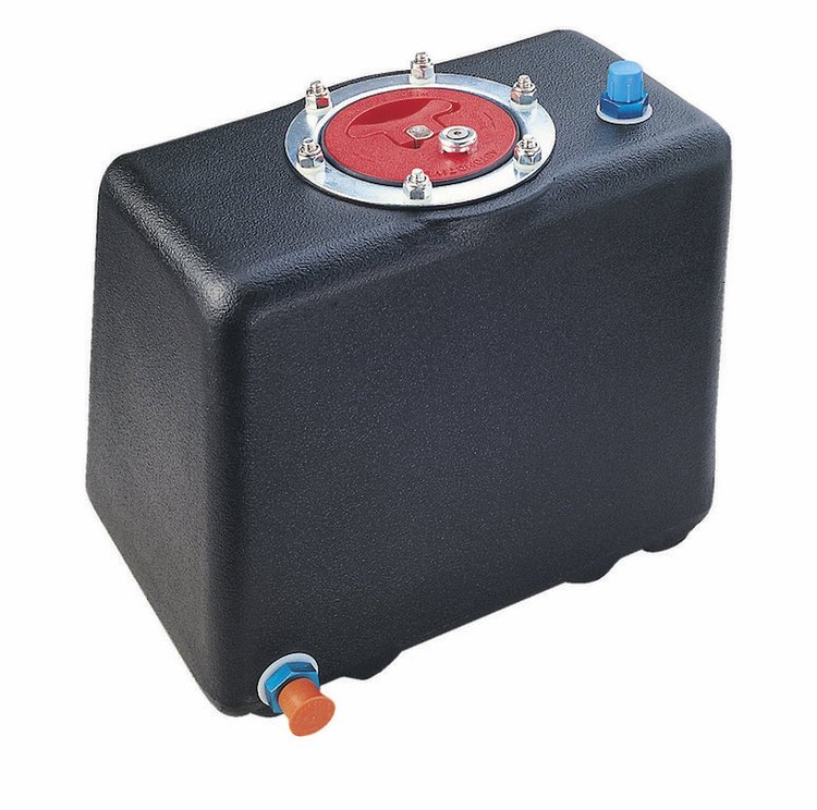 Econo Rail Fuel Cell 3-Gallon Black without Foam