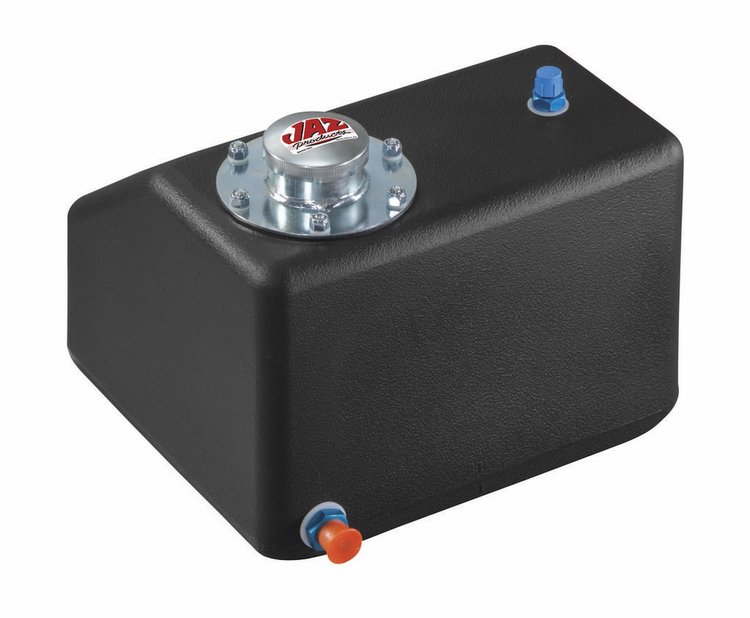 Econo Rail Fuel Cell 4-Gallon Black with Foam