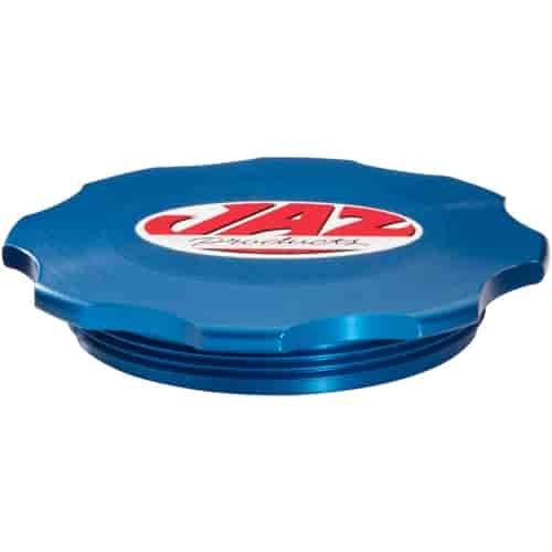 Replacement Billet Threaded Fuel Cap Blue
