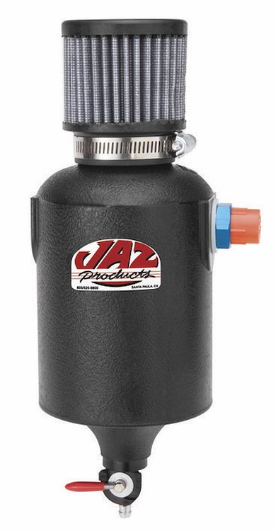 1-Quart Breather Tank Black AN-10