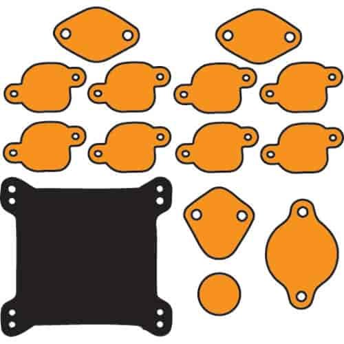 Engine Block Off Kit Big Block Chevy 4150 Holley Carburetor