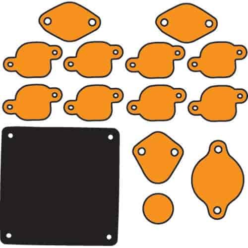 Engine Block Off Kit Big Block Chevy 4500 Holley Carburetor
