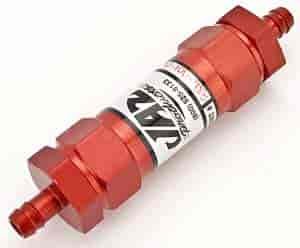 Fuel Filter Red 3/8" Hose Barb
