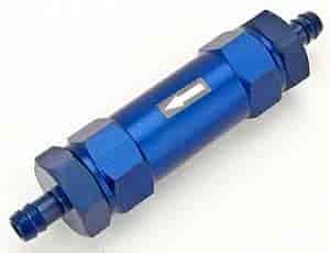 Fuel Filter Blue 3/8" Hose Barb