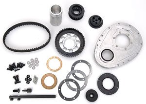 KBD-31000 2-Piece Upper Pulley Belt Drive System for Chevy Small Block & 90 Degree V6 Engines [Dry]