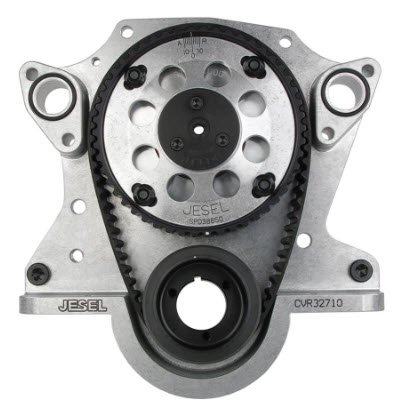 KBD-34170 2-Piece Upper Pulley Belt Drive System for Ford 289, 302, 351W Small Block Engines [Dry]