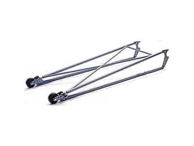 Chrome Moly Wheelie Bars 62 in. Long