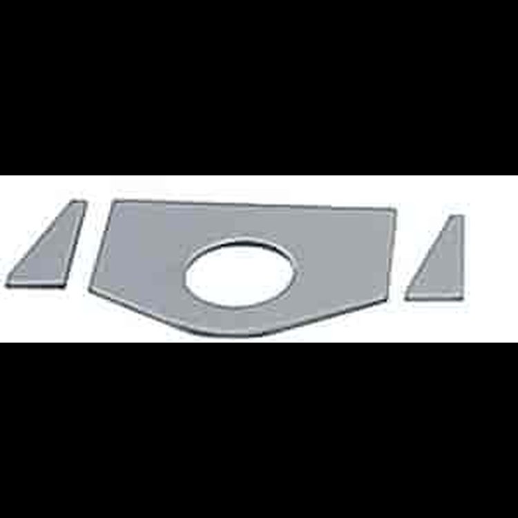 Master Cylinder Bracket w/Gussets & 1.688" Hole