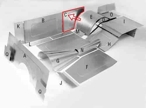 Aluminum Quarter Side Panels C