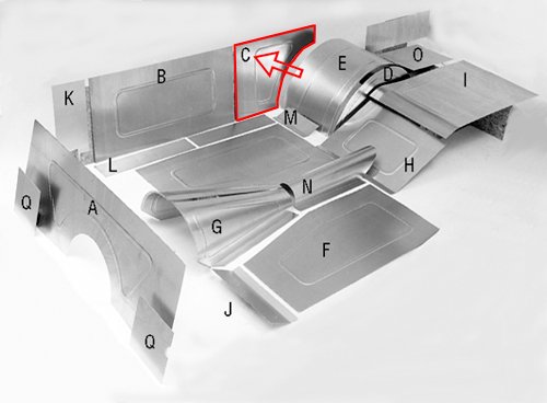 Aluminum Quarter Side Panels C