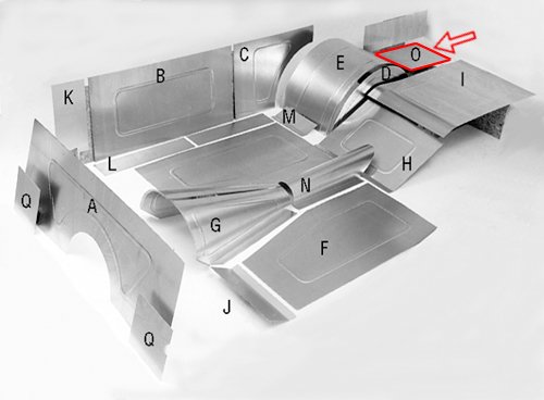 Aluminum Rear Side Floors O