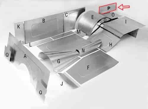 Aluminum Rear Side Panels P