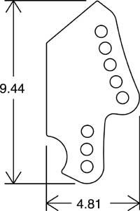 4-Link Frame Brackets - Universal 4-Piece Set