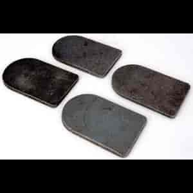 3-3/4" High, Flat Tab