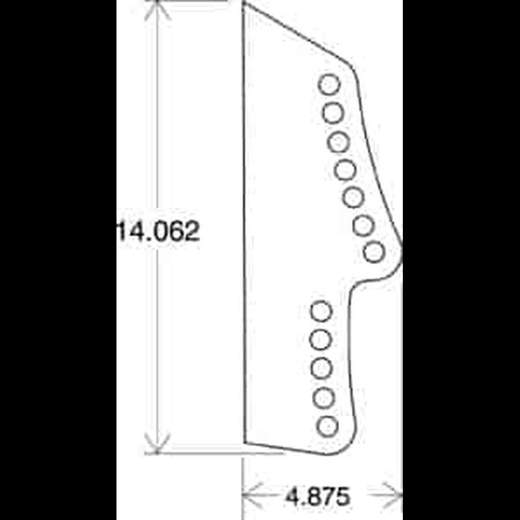 4-Link Frame Brackets - Round Tube Chassis