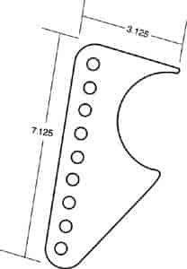 Adjustable Shock Mount Housing Brackets