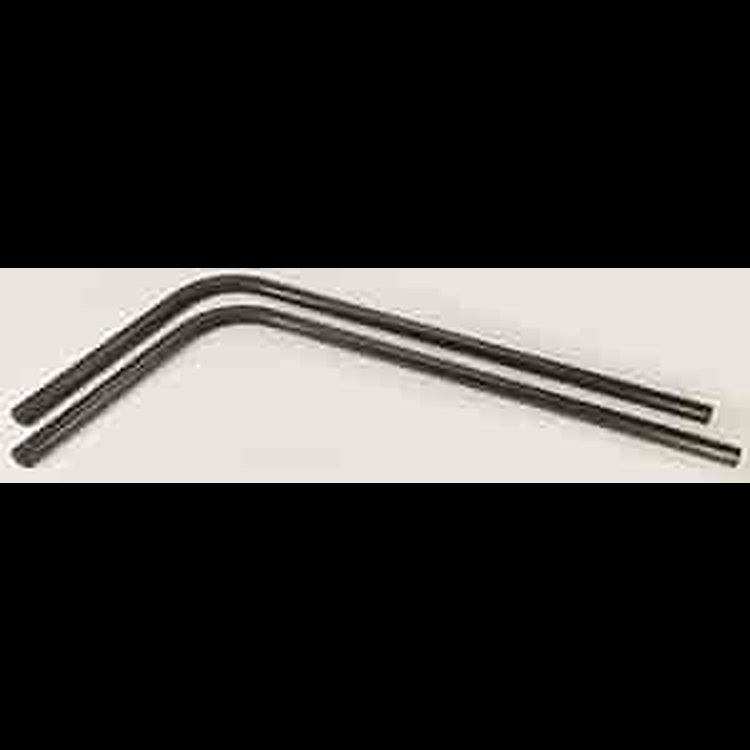 Front Roll Cage Bars Bent to a 73° Angle