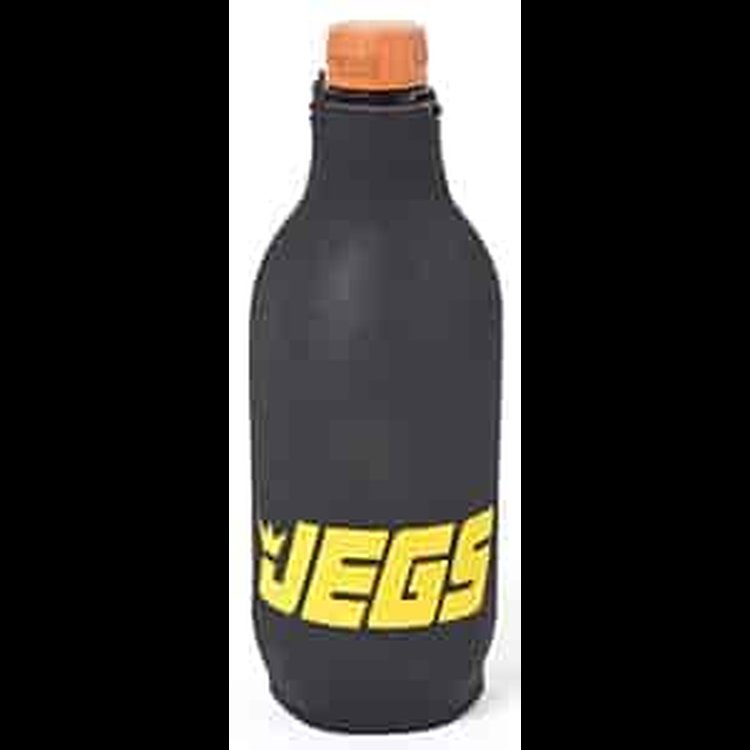 Zip-Up Bottle Cooler Black