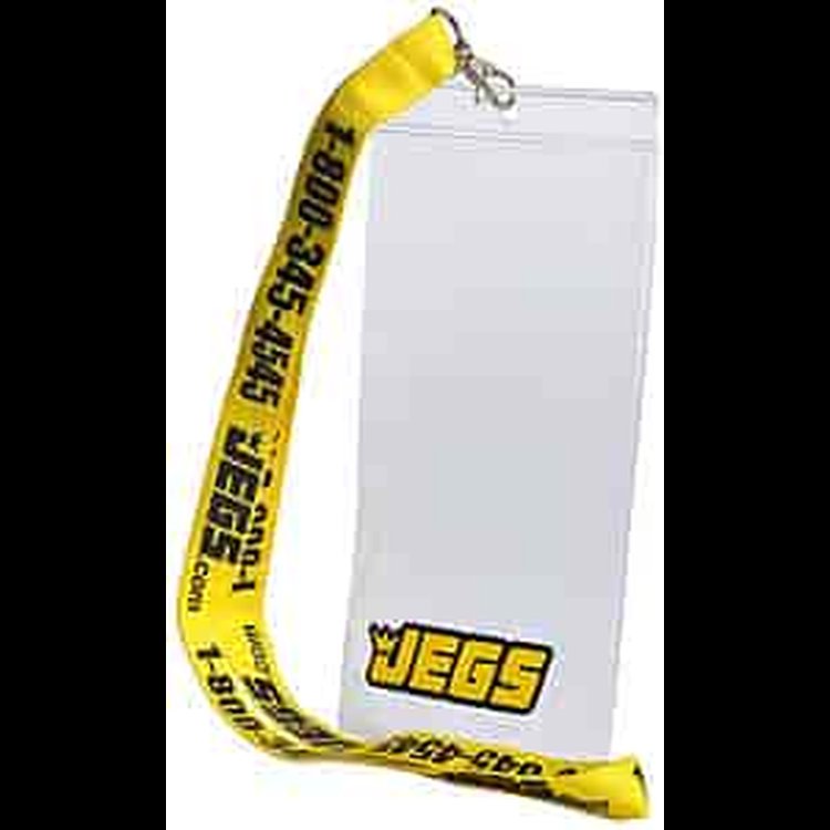 Lanyard & Ticket Holder Yellow