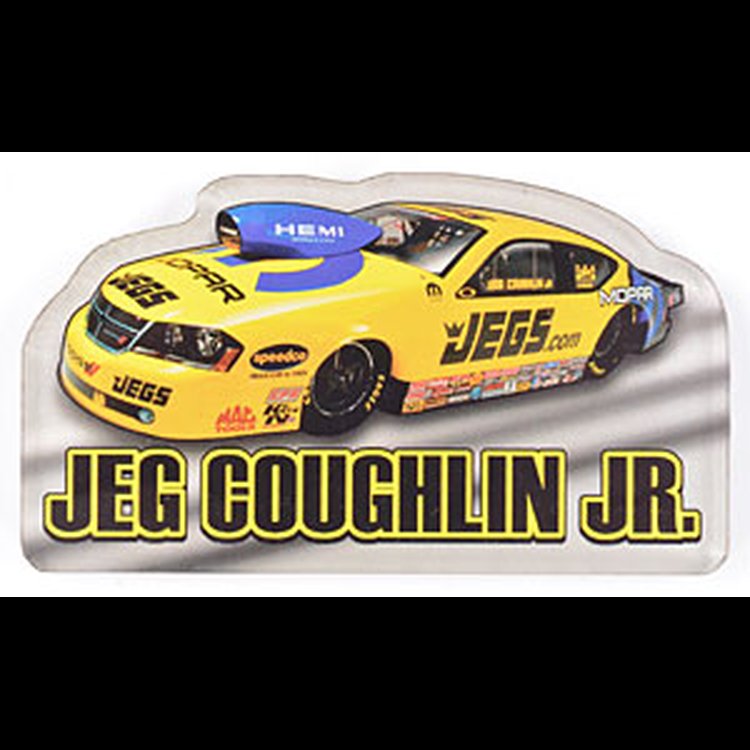 Jeg Jr. Pro Stock Car Magnet Measures: 3-1/2" x 2"