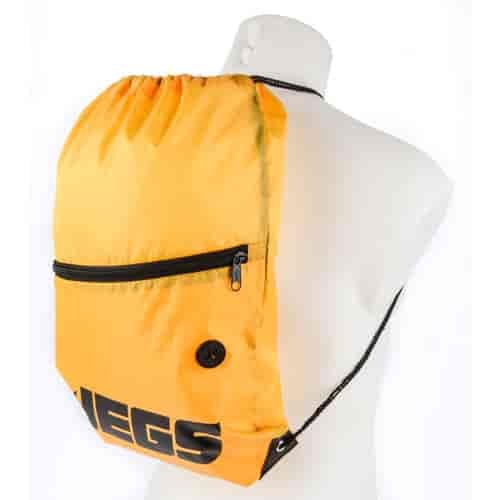 Cinch Top Back Pack Yellow